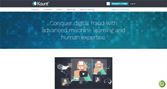 Desktop Screenshot of kount.com